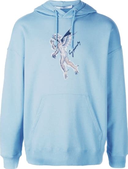 givenchy light blue hoodie replica|false givenchy clothing.